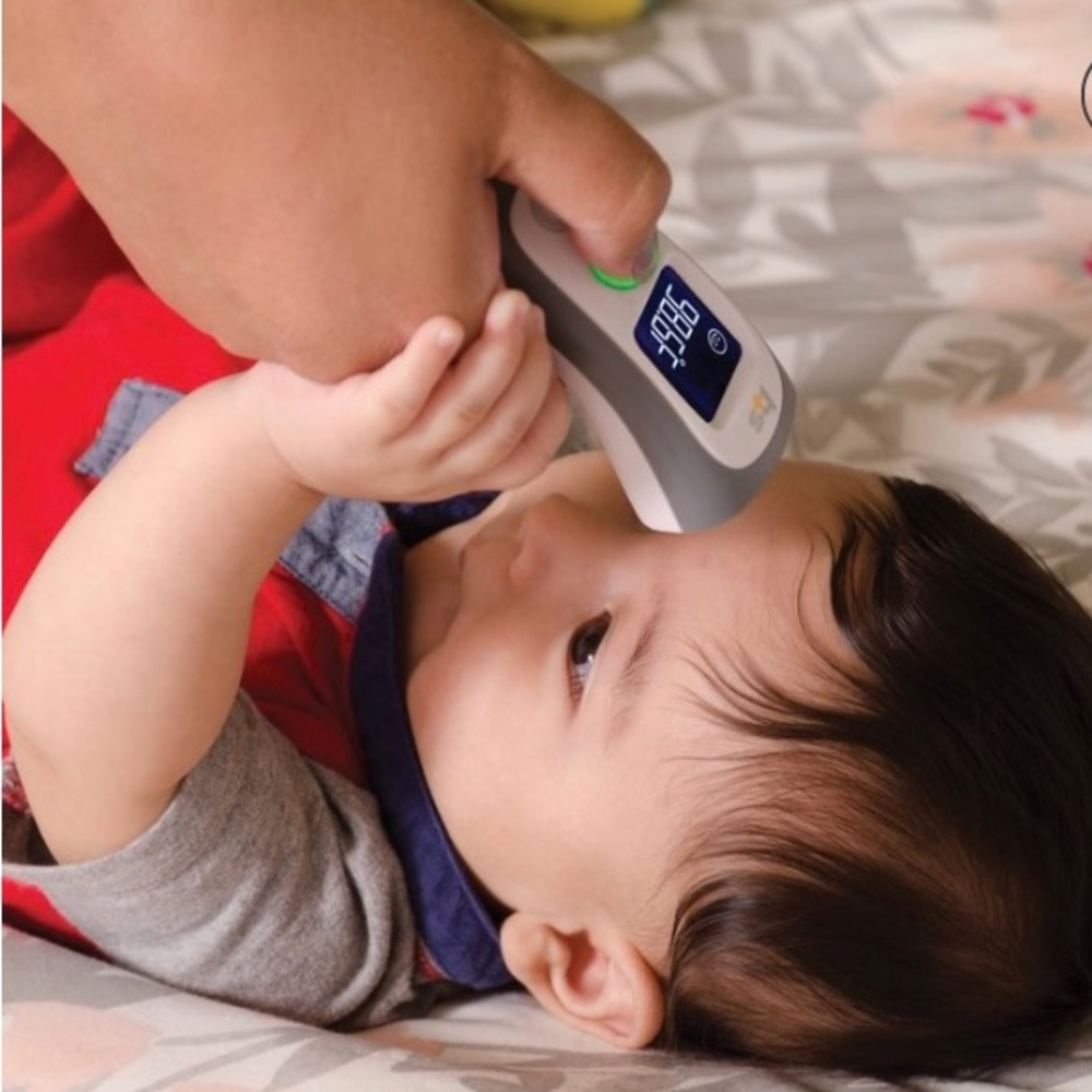 2 HealthSmart Non-Contact Instant Read Infrared Forehead Thermometer
